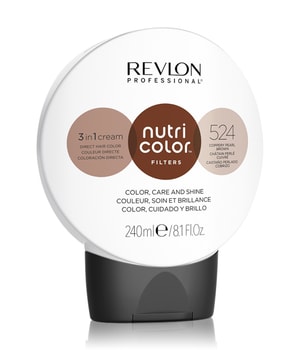 Revlon Professional Nutri Color Filters 524 - lysebrun irisé kobber Farvemaske