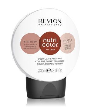 Revlon Professional Nutri Color Filters 642 mørkeblond irisé kobber Farvemaske