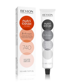 Revlon Professional Nutri Color Filters 740 medelblond koppar intensiv Färginpackning
