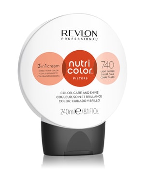 Revlon Professional Nutri Color Filters 740 - mellemblond kobber intensiv Farvemaske