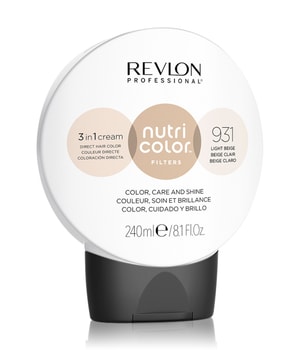 Revlon Professional Nutri color filters 931 ljust beige Färginpackning