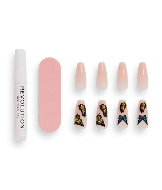 REVOLUTION Flawless False Nails Kunstnagels 1 st 5057566556514 detail-shot_nl