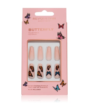 REVOLUTION Flawless False Nails Butterfly Lösnaglar