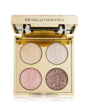 Revolution PRO Crystal Eye Oogschaduwpalette in Quad Gold Crystal 1 st