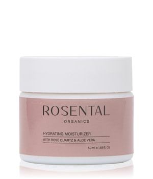 Rosental Organics Hydrating Moisturizer with Rosequartz and Aloe Vera Gezichtscrème 50 ml