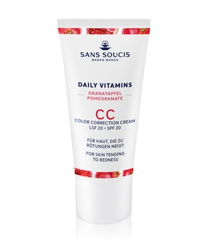 SANS SOUCIS Vitamines quotidiennes Grenade rougeurs CC crème