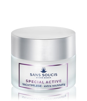SANS SOUCIS Special Active Crème de nuit Extra riche Crème de nuit