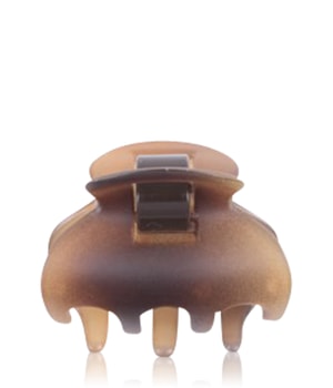 Solida Gegolfde waterklem 4,5 cm x 3,7 cm bruin Haarspelden Dames