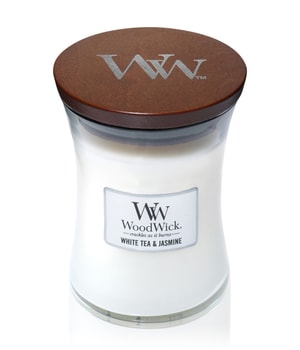WoodWick White Tea & Jasmine Hourglass Duftkerze · 275 g