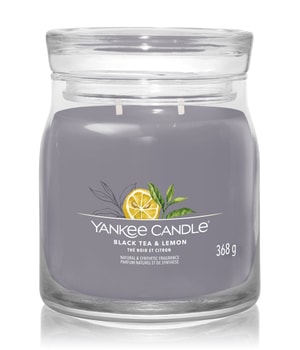Yankee Candle Black Tea & Lemon Świeca zapachowa 368 g można nabyć na stronie Flaconi.pl