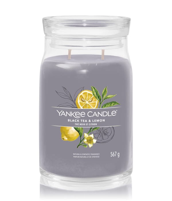 Image du produit 1 sur 3, Yankee Candle Black Tea & Lemon Bougie parfumée