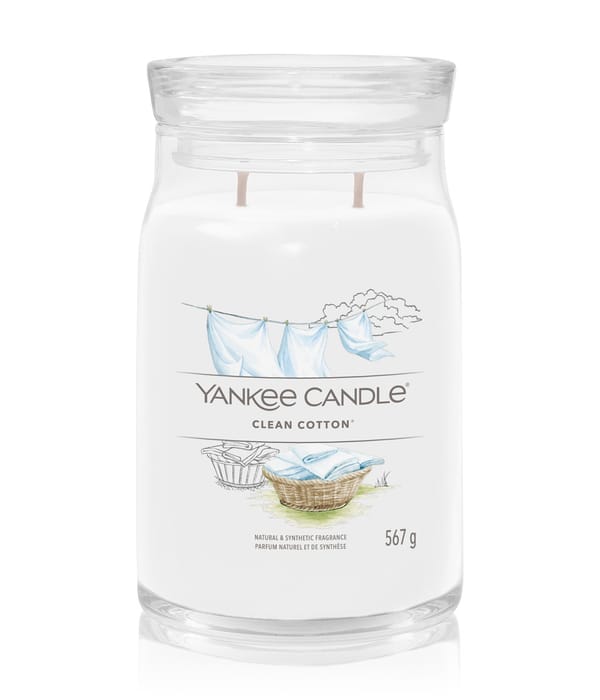 Image du produit 1 sur 3, Yankee Candle Clean Cotton Bougie parfumée
