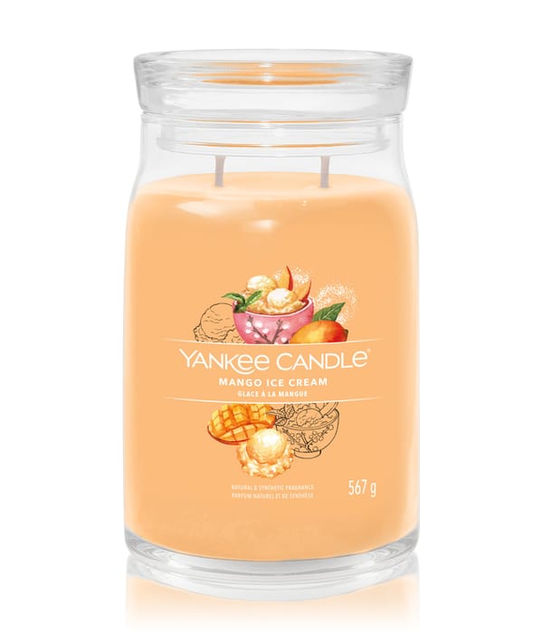 Image du produit 1 sur 3, Yankee Candle Mango Ice Cream Bougie parfumée