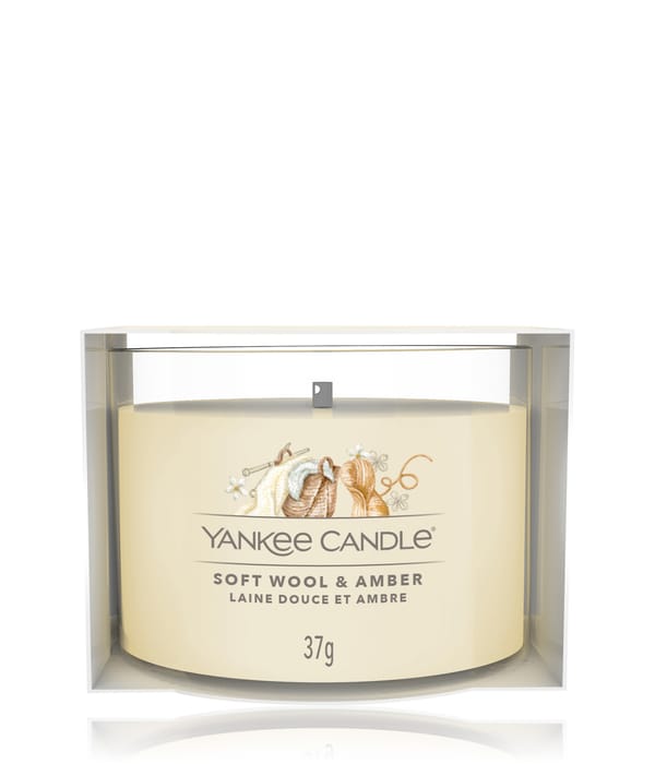 Produktbild 1 von 2, Yankee Candle Soft Wool & Amber Duftkerze