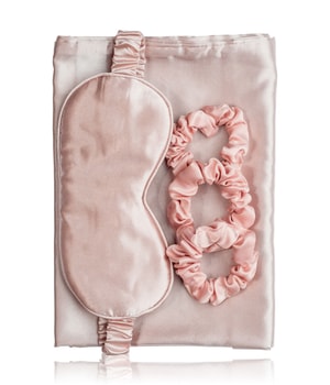 Zoë Ayla Silky Pink Sleep Set Natmaske