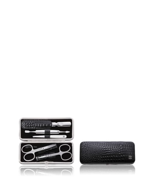 Zwilling Classic Maniküre Set 5tlg. mit Nagelschere, Leder in Kroko-Optik, Schwarz Manicureset 1 st